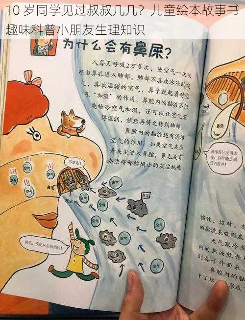 10 岁同学见过叔叔几几?儿童绘本故事书趣味科普小朋友生理知识